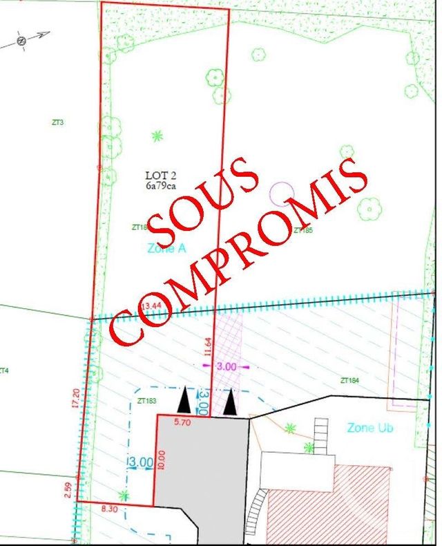 Terrain à vendre TREILLIERES